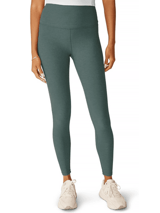 Beyond Yoga Spacedye Caught in the Midi HighWaisted Leggings in muted teal